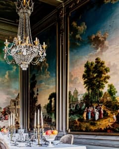Muurschilderijen in het Hotel d'Hane-Steenhuyse in Gent door Pieter Norbert Van Reysschoot