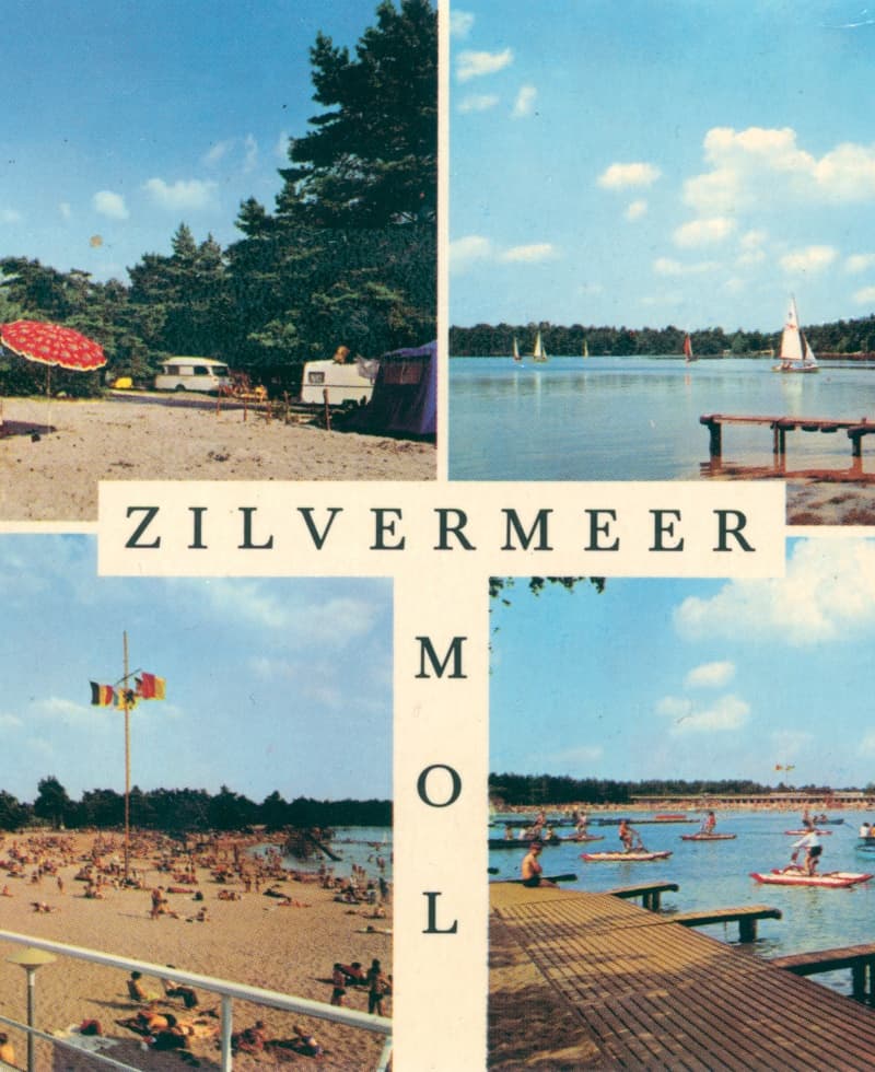 Ansichtkaart Zilvermeer in Mol