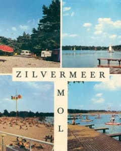 Ansichtkaart Zilvermeer in Mol